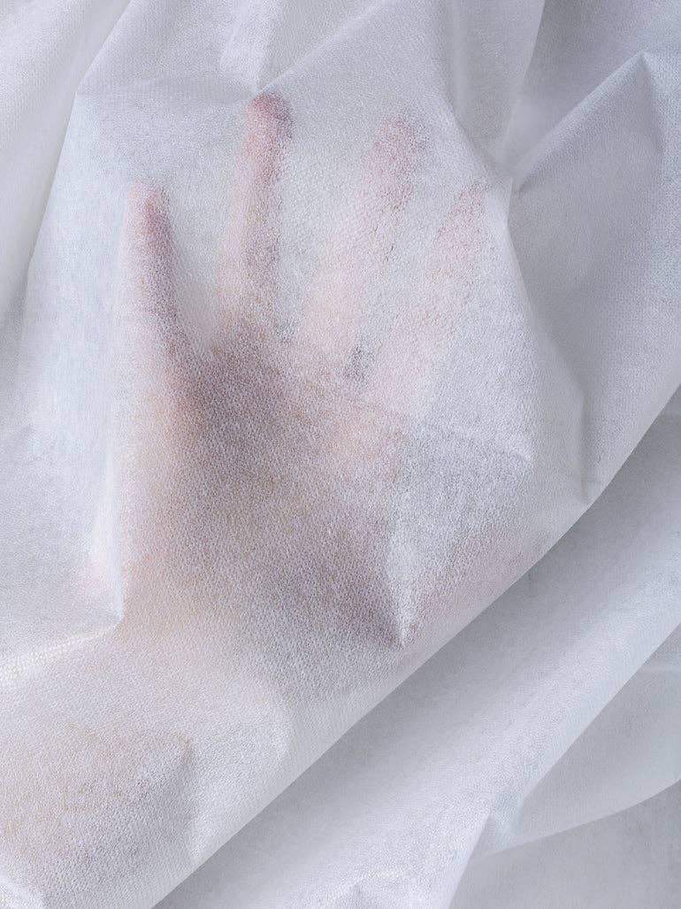 Interfacing White Polypropylene Mesh Non Woven 58" Wide