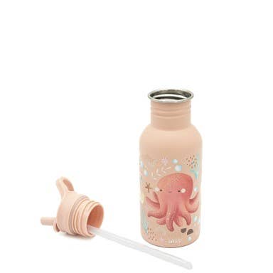 Stainless Steel Bottle - 500 ml - Slurpy The Octopus