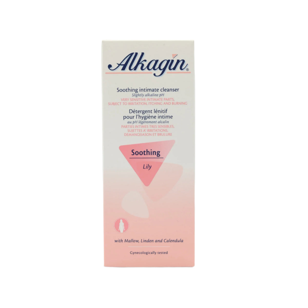 Alkagin Soothing Intimate Gel for hydration and comfort.