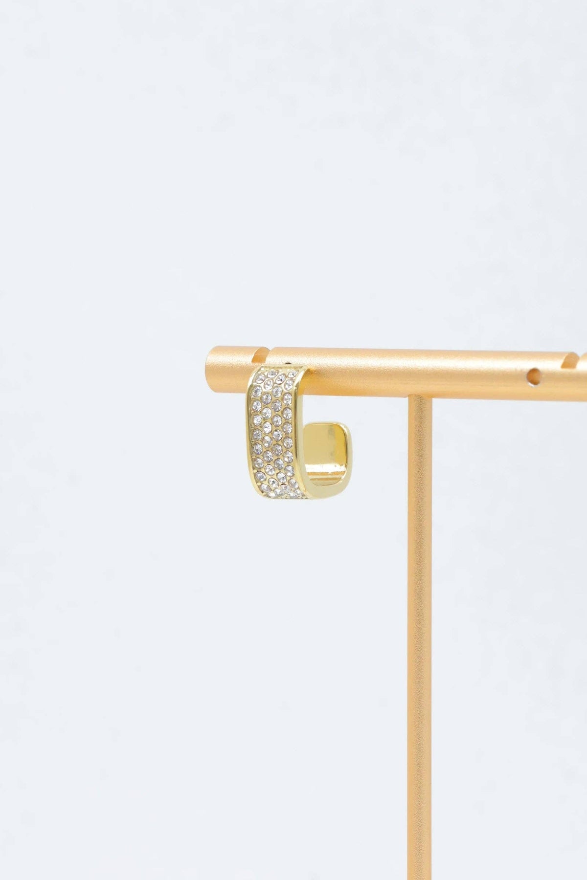 Stainless steel earrings: GOLDEN